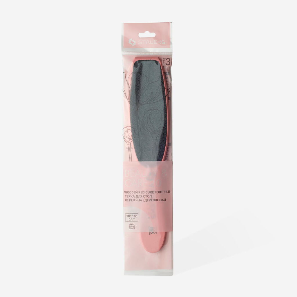 Lima de pedicura de madera