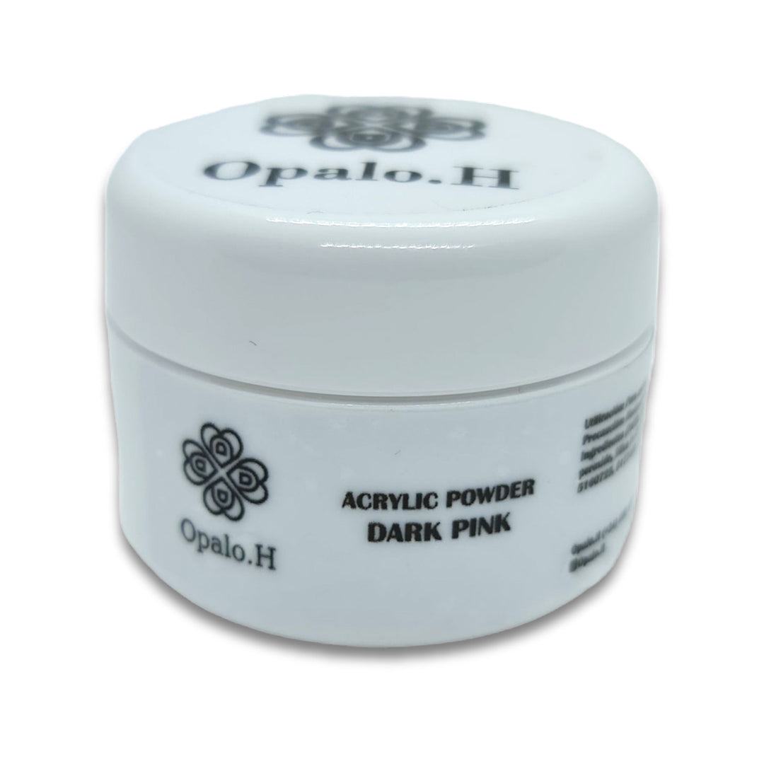 Polvo Acrilico Dark Pink - Opalo.H - Productos para uñas - Salon de uñas