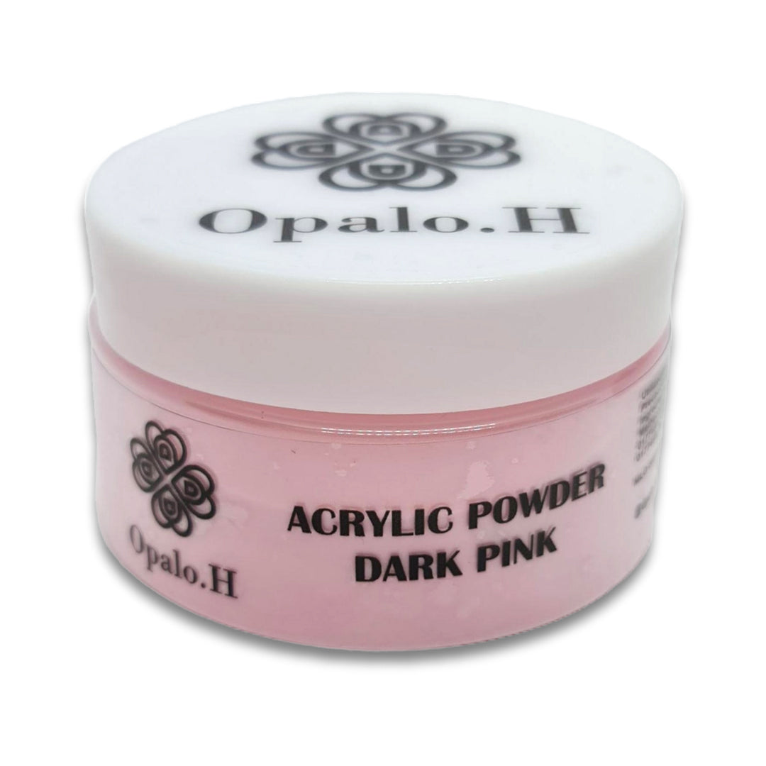 Polvo Acrilico Dark Pink - Opalo.H - Productos para uñas - Salon de uñas