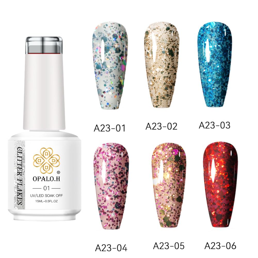 Flakes Glitter Gel Polish