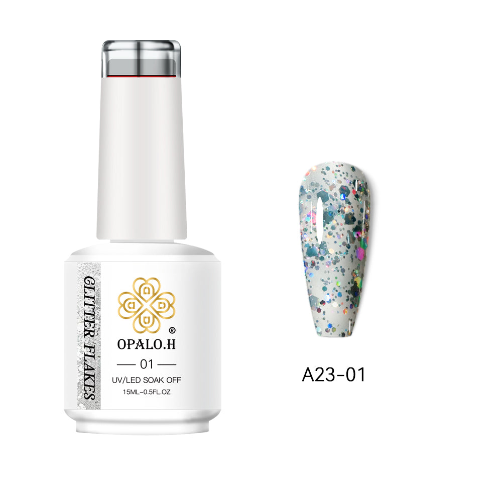 Flakes Glitter Gel Polish
