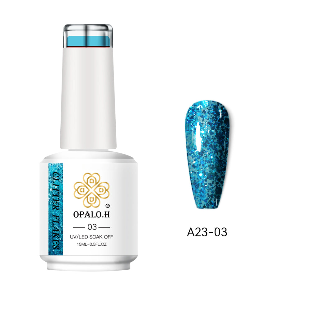 Flakes Glitter Gel Polish