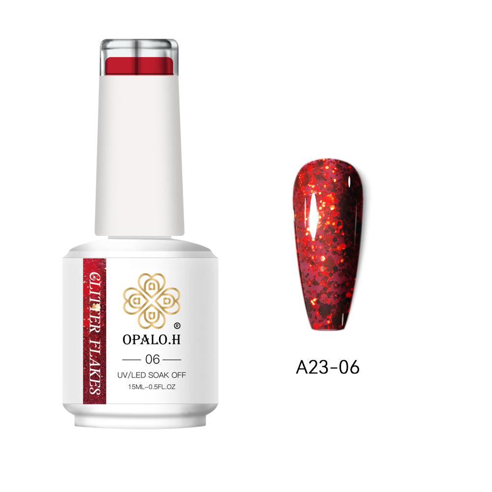 Flakes Glitter Gel Polish