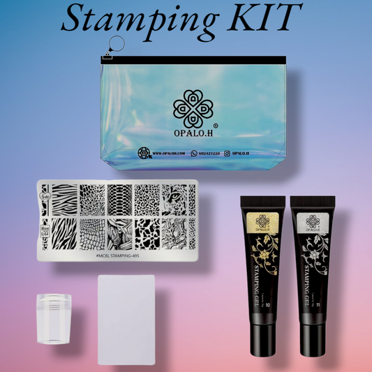 Kit de Stamping Gel para Uñas