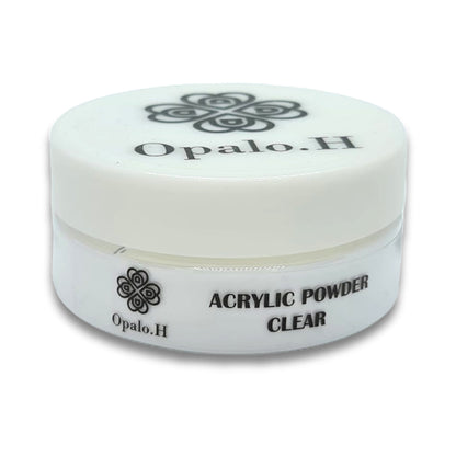 Polvo Acrilico Clear transparente - Opalo.H - Productos para uñas - Salon de uñas 